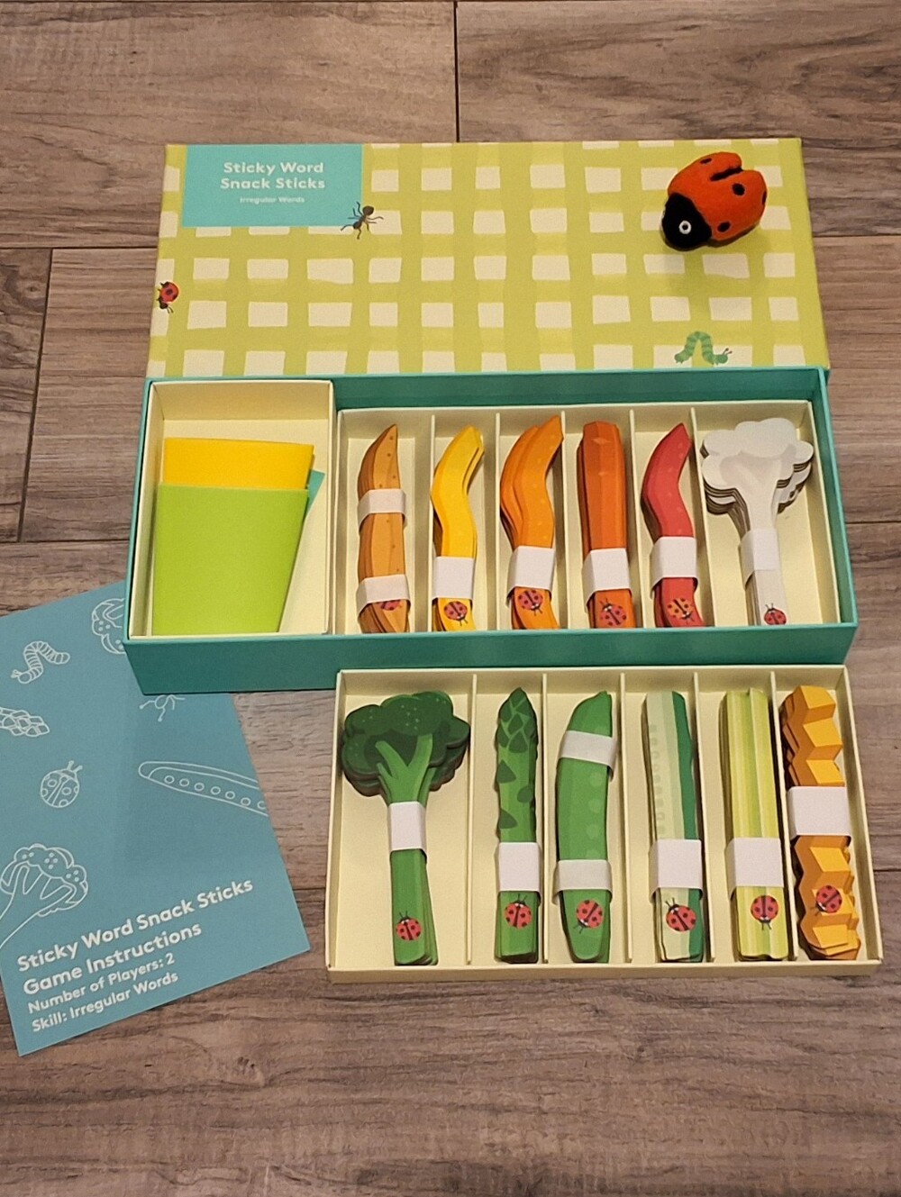 Lovevery Sticky Word Snack From Reading Skill Set Part 2 Skill 2